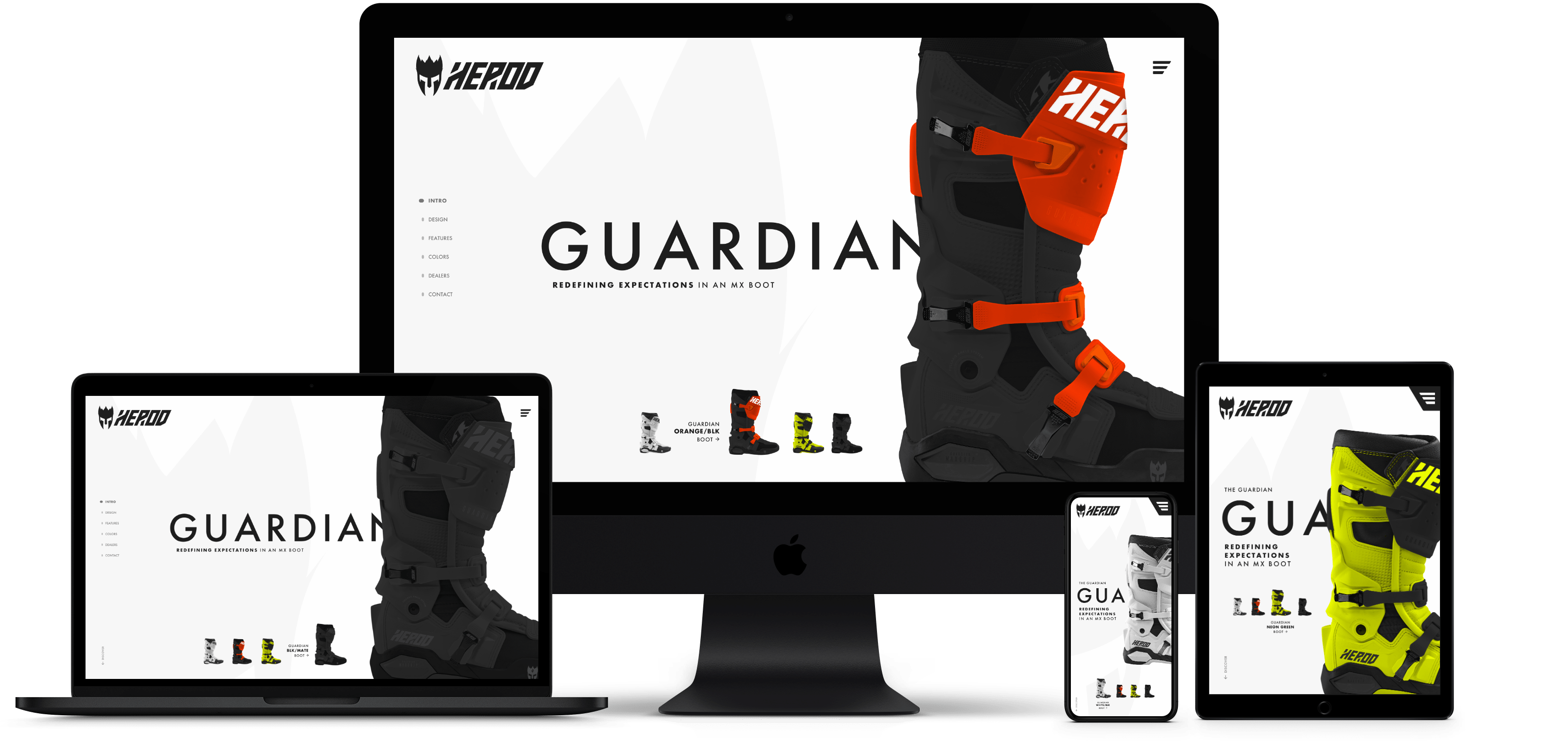 Herod – Responsive Webdesign Concept