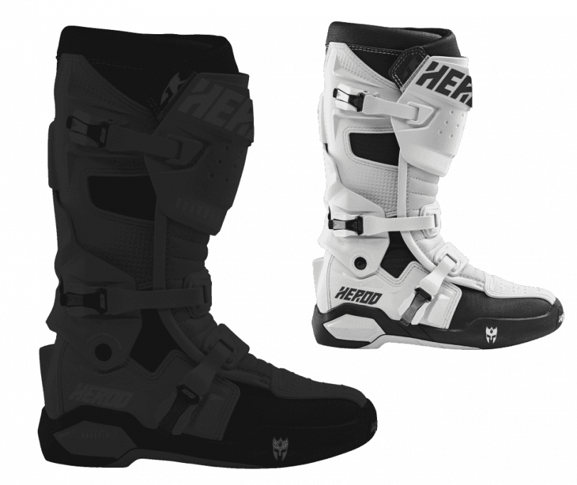 Herod Guardian Boots - Gray/Black White/Black